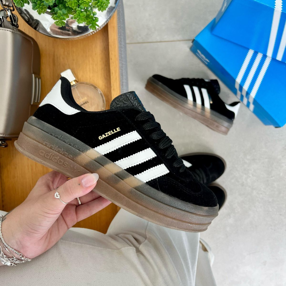 ADIDAS GAZELLE BOLD NEGRO