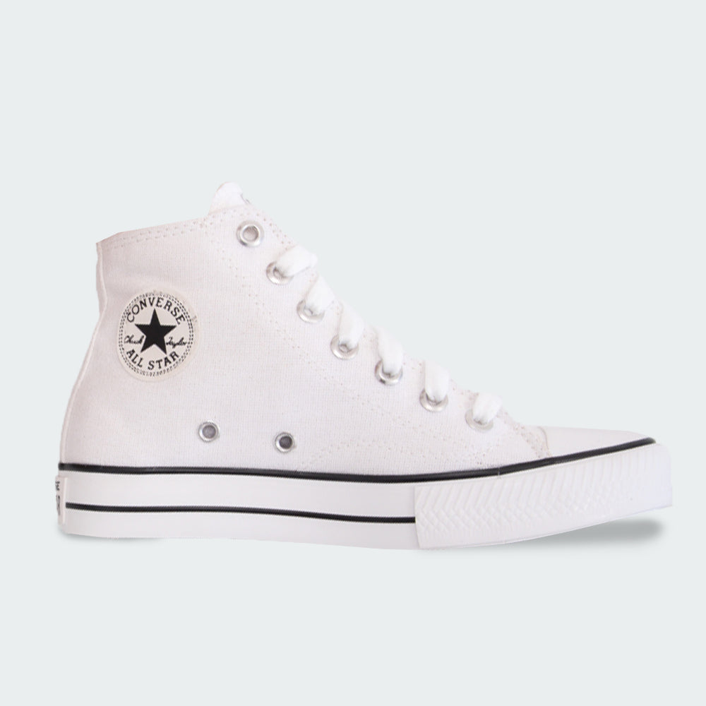 CONVERSE BOTITAS LONA BLANCO BAJAS