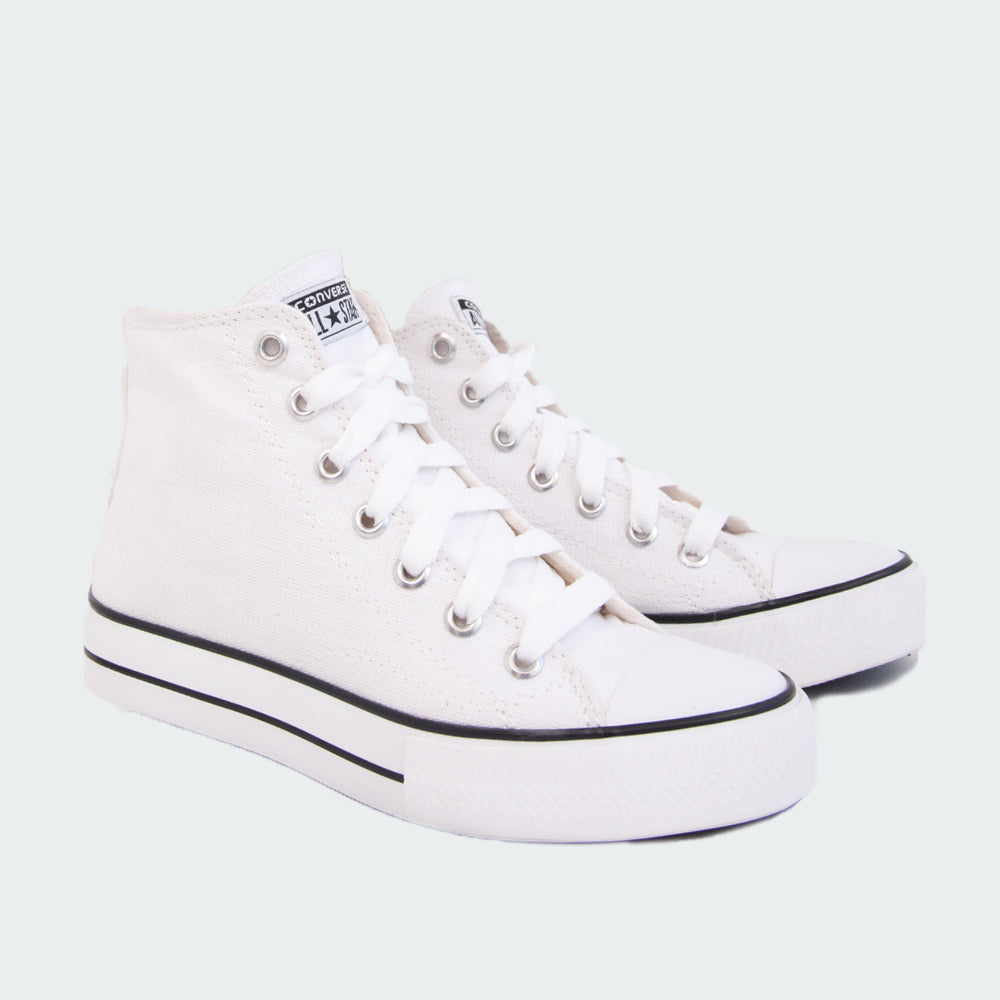 CONVERSE BOTITAS LONA BLANCO BAJAS