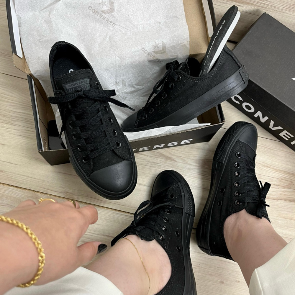CONVERSE ALLSTAR BLACK TOTAL Línea Premium