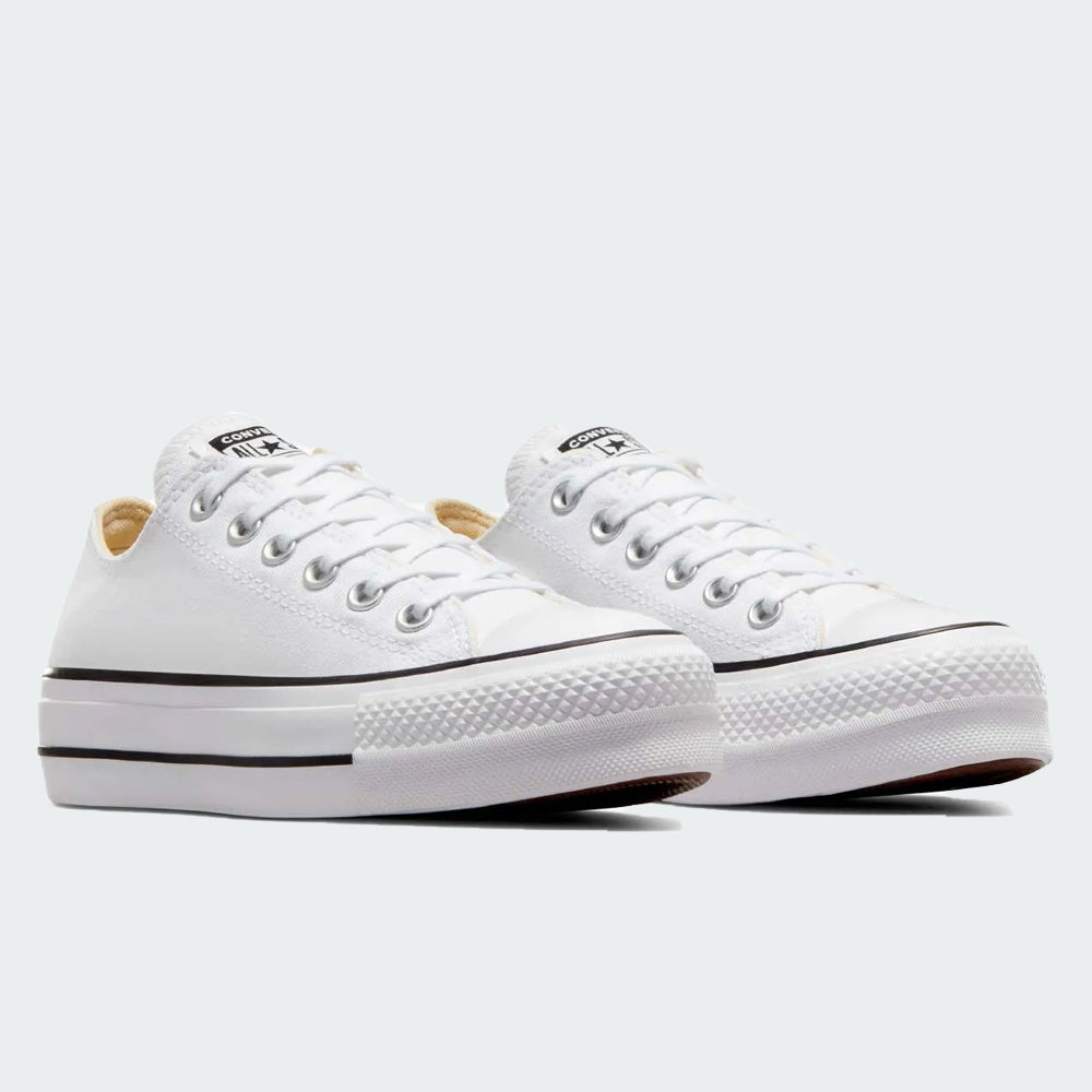 CONVERSE LONA BLANCO PLATAFORMA