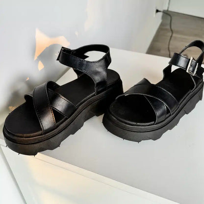 SANDALIA VENECIA NEGRO